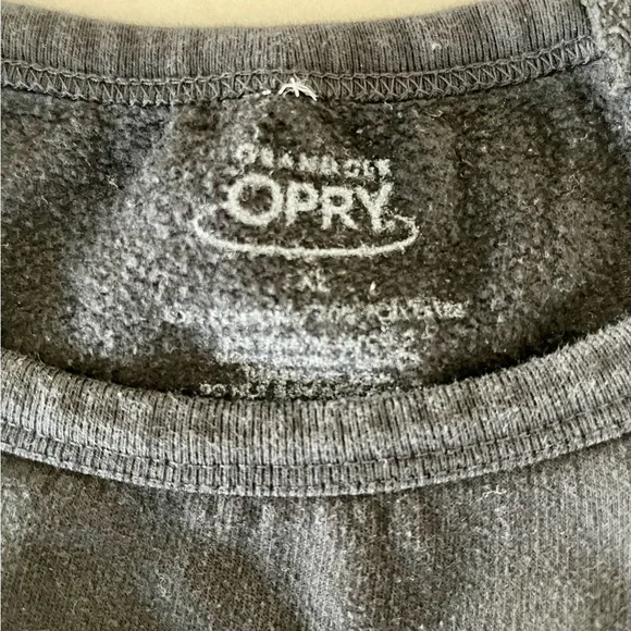 Grand Ole Opry women’s black sweatshirt size XL - Picture 3 of 5